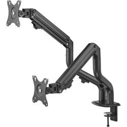 Bras articulés double - OPLITE - MT10 - Noir - Ergonomique - Réglabl
