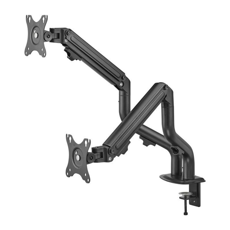 Bras articulés double - OPLITE - MT10 - Noir - Ergonomique - Réglabl