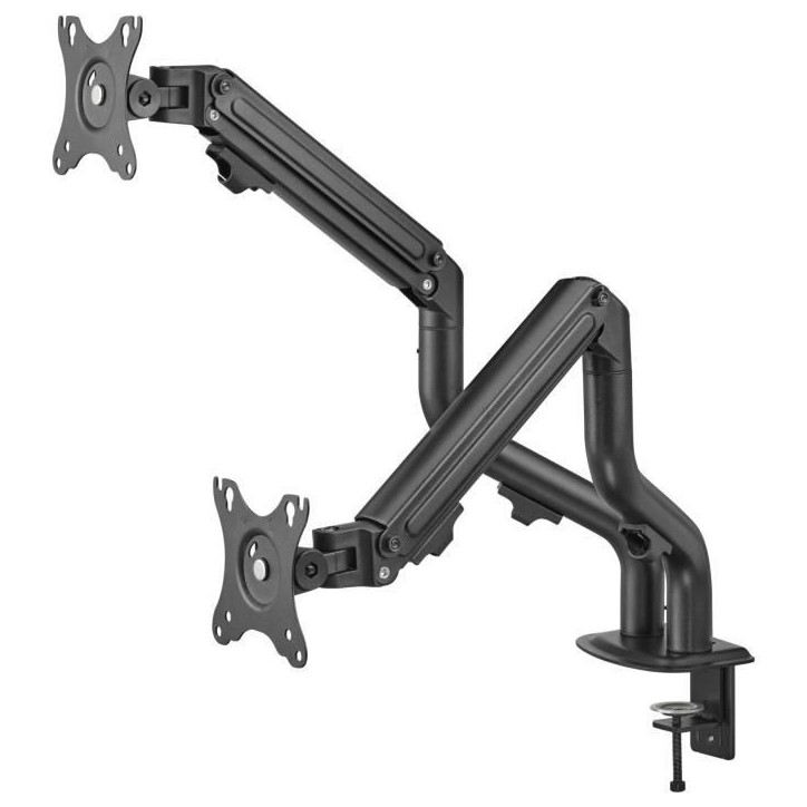 Bras articulés double - OPLITE - MT10 - Noir - Ergonomique - Réglable - Compatible VESA Bras articulés double - OPLITE - MT10 - Noir - Ergonomique - Réglable - Compatible VESA
