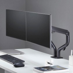 Bras articulés double - OPLITE - MT10 - Noir - Ergonomique - Réglabl