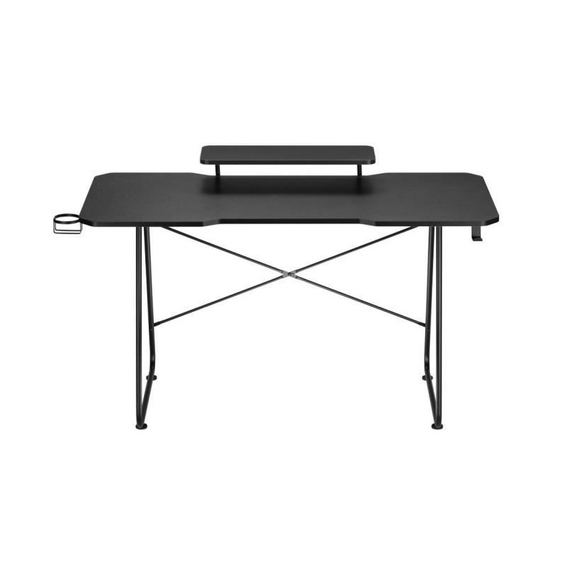 Bureau Gaming OPLITE ATIKA T10 XL Noir - Plateau en mélaminé et piet Bureau Gaming OPLITE ATIKA T10 XL Noir - Plateau en mélaminé et piet