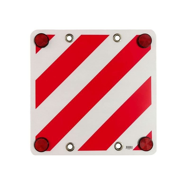 Panneau de signalisation arriere - OPTIMA - 500 x 500 mm