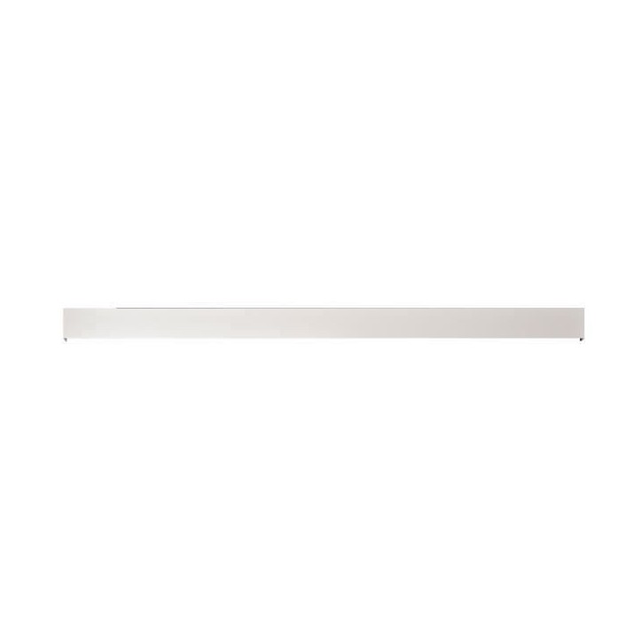 OPTIMUM - Kit porte coulissante + rail + bandeau pret a peindre - H.204xL.83xP.4 cm - Blanc