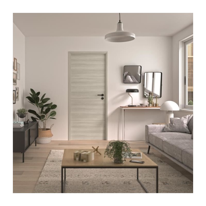 Bloc Porte - OPTIMUM - Revetement Spécial BILBAO - H 204 x 83 x 4 cm,