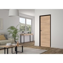 Bloc Porte - OPTIMUM - Revetement Spécial RIO HUI NOI - H 204 x 73 x