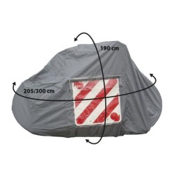 Bâche de protection - OPTIMA - Polyester enduit imperméable 110 g/m