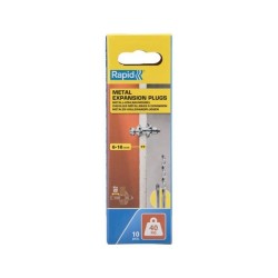 Chevilles a expansion métal pour cloison plâtre - RAPID - Ø11 - 6-1