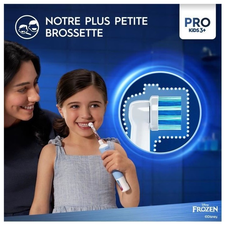 Brosse a dents électrique Oral B VITALITY Pro Kids La Reine Des Neiges + etui Brosse a dents électrique Oral B VITALITY Pro Kids La Reine Des Neiges + etui