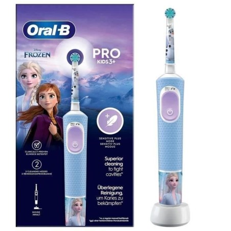 Oral-B Pro Kids Brosse a Dents Électrique Enfant, Reine des Neiges Di
