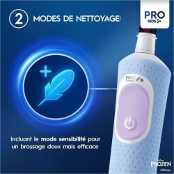 Oral-B Pro Kids Brosse a Dents Électrique Enfant, Reine des Neiges Di