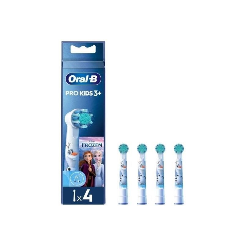 Oral-B Kids - Lot de 4 Brossettes Reine des Neiges Oral-B Kids - Lot de 4 Brossettes Reine des Neiges