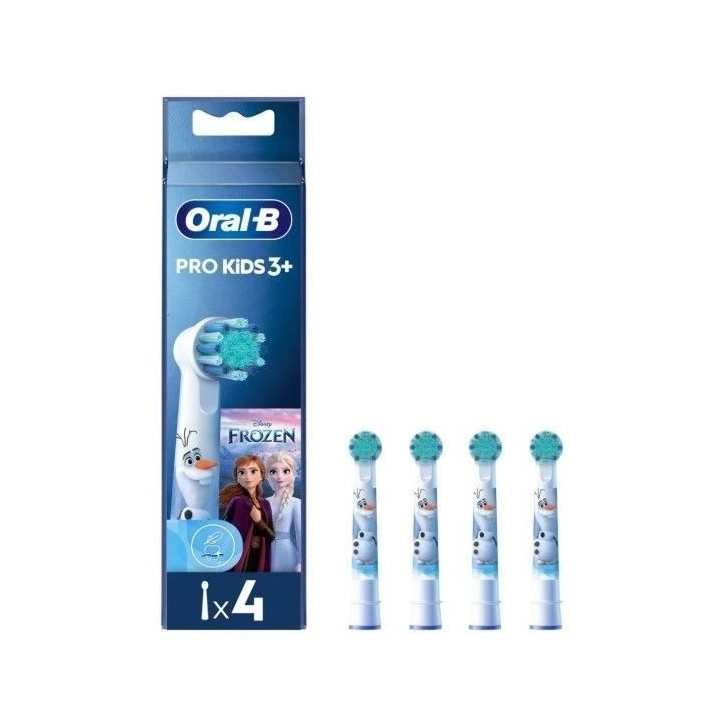 Oral-B Kids - Lot de 4 Brossettes Reine des Neiges Oral-B Kids - Lot de 4 Brossettes Reine des Neiges
