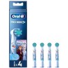 Oral-B Kids - Lot de 4 Brossettes Reine des Neiges