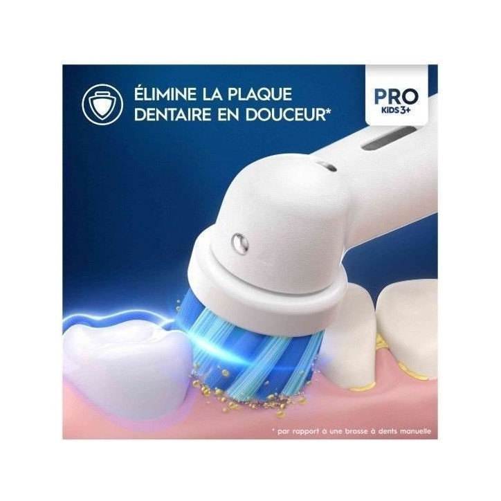 Oral-B Kids - Lot de 4 Brossettes Reine des Neiges Oral-B Kids - Lot de 4 Brossettes Reine des Neiges