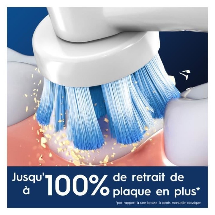 Oral-B Pro Sensitive Clean Brossettes Pour Brosse a Dents, Pack De 3 Unités Oral-B Pro Sensitive Clean Brossettes Pour Brosse a Dents, Pack De 3 Unités