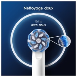 Oral-B Pro Sensitive Clean Brossettes Pour Brosse a Dents, Pack De 3 U