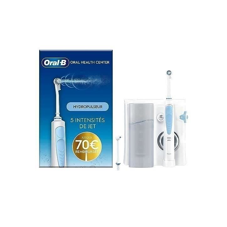 Brosse a dents électrique Oral B Jet Dentaire Oxyjet + 2 canules BLANC Brosse a dents électrique Oral B Jet Dentaire Oxyjet + 2 canules BLANC