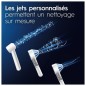 Brosse a dents électrique Oral B Jet Dentaire Oxyjet + 2 canules BLANC Brosse a dents électrique Oral B Jet Dentaire Oxyjet + 2 canules BLANC