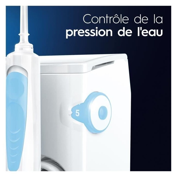 Brosse a dents électrique Oral B Jet Dentaire Oxyjet + 2 canules BLANC Brosse a dents électrique Oral B Jet Dentaire Oxyjet + 2 canules BLANC