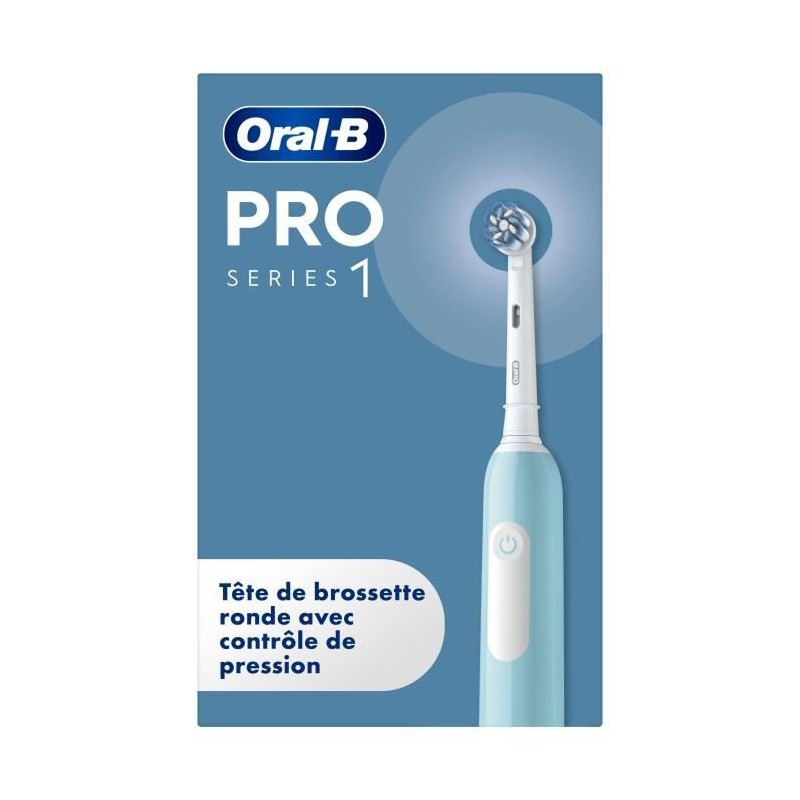 Brosse a dents électrique - ORAL-B Pro 1 - Sensitive Clean - Bleu