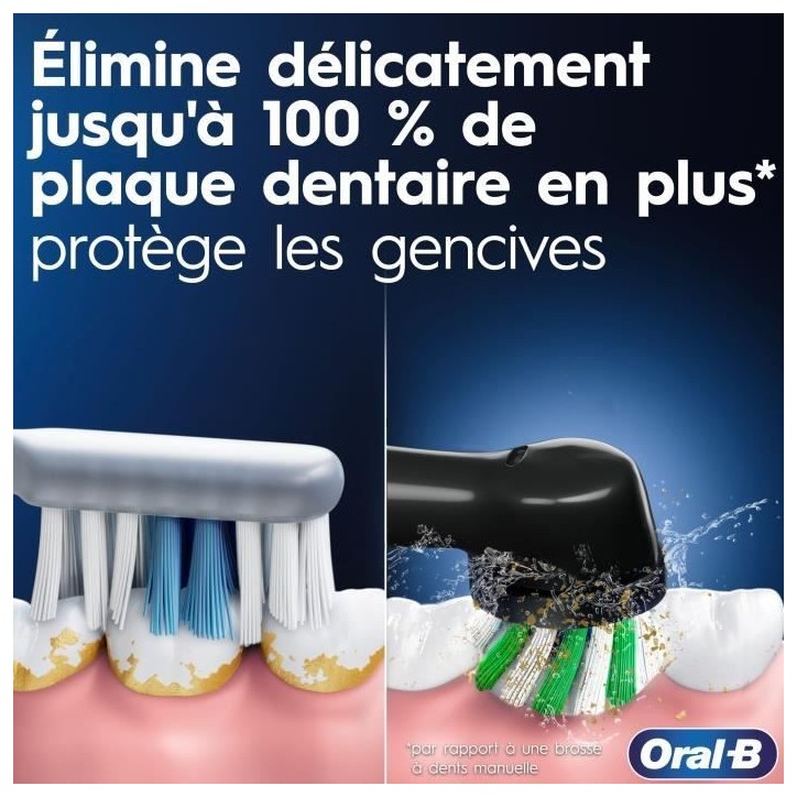 Brosse a dents électrique - ORAL-B Pro 1 - Sensitive Clean - Bleu Brosse a dents électrique - ORAL-B Pro 1 - Sensitive Clean - Bleu
