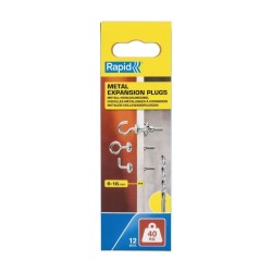 Chevilles a expansion métal pour cloison plâtre - RAPID - Ø11 - 6-1