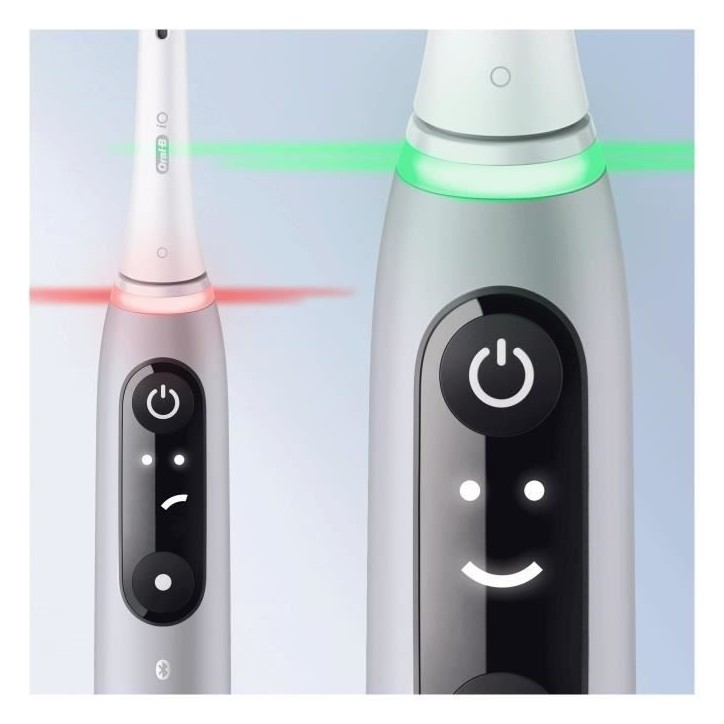 Oral-B iO 6S Brosse a Dents Électrique connectée Bluetooth Grise, 2 Brossettes, 1 Étui De Voyage Oral-B iO 6S Brosse a Dents Électrique connectée Bluetooth Grise, 2 Brossettes, 1 Étui De Voyage