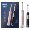 Oral-B Pro Series 1 Lot De Deux, Brosses a Dents Électriques Rose Et