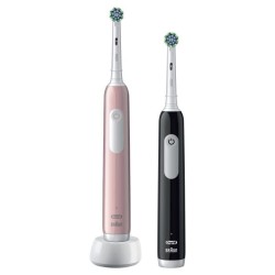 Oral-B Pro Series 1 Lot De Deux, Brosses a Dents Électriques Rose Et