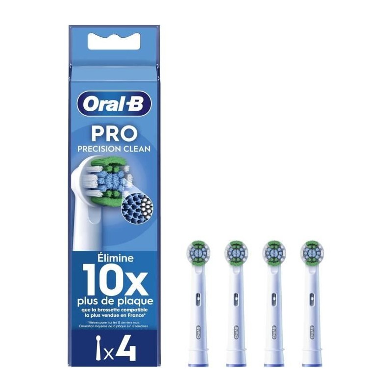 Oral-B Pro Precision Clean Brossettes Pour Brosse a Dents, Pack De 4 U Oral-B Pro Precision Clean Brossettes Pour Brosse a Dents, Pack De 4 U
