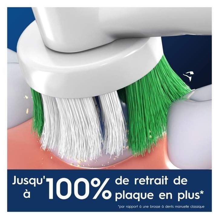 Oral-B Pro Precision Clean Brossettes Pour Brosse a Dents, Pack De 4 Unités Oral-B Pro Precision Clean Brossettes Pour Brosse a Dents, Pack De 4 Unités