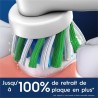 Brossette ORAL-B - Cross Action - pour brosse a dent électrique - pac