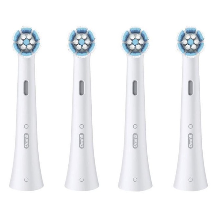 Recharges de brosse a dents - ORAL B - iO - x4 Soin Doux Blanc Recharges de brosse a dents - ORAL B - iO - x4 Soin Doux Blanc