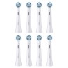 Brossettes - ORAL-B - iO refills Gentle Care - Pack de 8 - Blanc