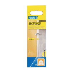 Chevilles autoforeuses métal pour cloison plâtre - RAPID - Ø13 - 6-