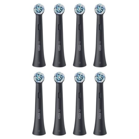 Brossette ORAL-B - iO refills Ultimate Clean - Pack de 8 - Noir