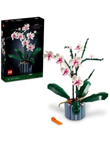 LEGO Icons 10311 L'Orchidée Plantes de Fleurs Artificielles d'Intérieur, Décoration de Maison