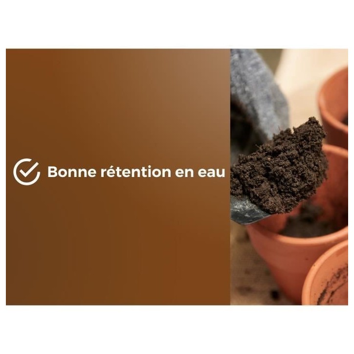 Terreau rempotage universel - OR BRUN - OBRTREM6U - 6L - Améliore la croissance Terreau rempotage universel - OR BRUN - OBRTREM6U - 6L - Améliore la croissance