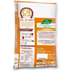 Terreau potager & Plantes aromatiques - OR BRUN - OBRTARO6U - 6L - Cro