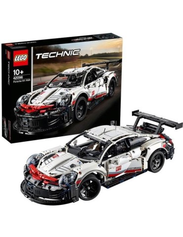 LEGO - Voiture de Course Technic Porsche 911 RSR Détaillée a Construire - Modele de Collection - 42096