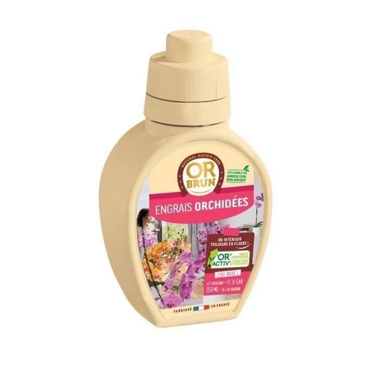 OR BRUN Engrais orchidées 250 ml OR BRUN Engrais orchidées 250 ml