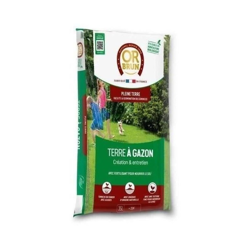 Terre a Gazon - OR BRUN - Obrtgaz35N Terre a Gazon - OR BRUN - Obrtgaz35N