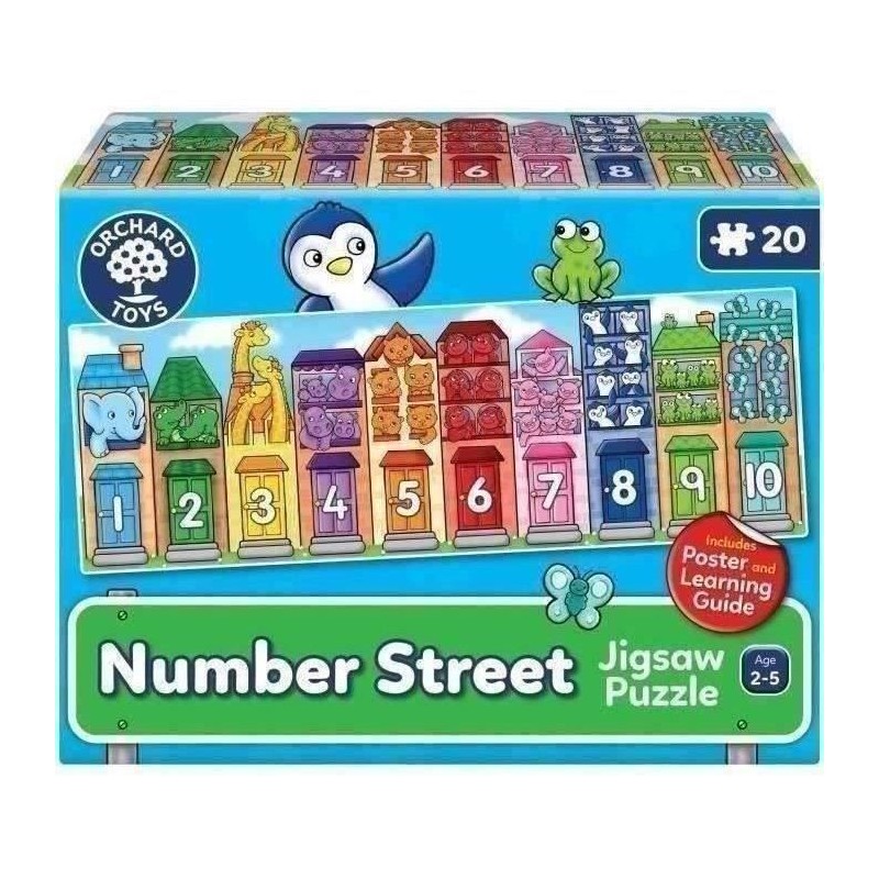 Les numéros et les rues - Jeu de société - ORCHARD Les numéros et les rues - Jeu de société - ORCHARD