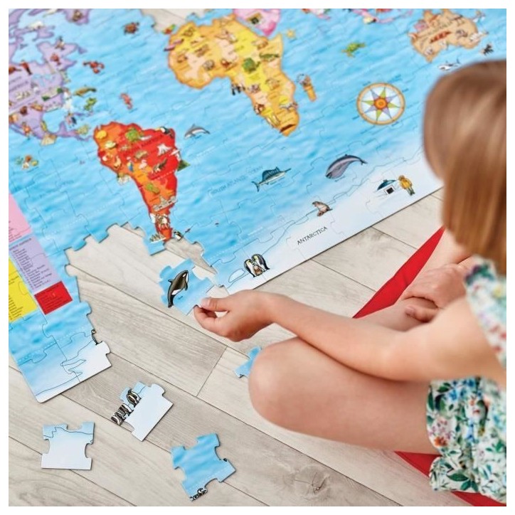 Carte du monde - Puzzle - ORCHARD Carte du monde - Puzzle - ORCHARD