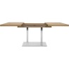 ORLANDO Table a manger a rallonge - Style contemporain - Décor chene