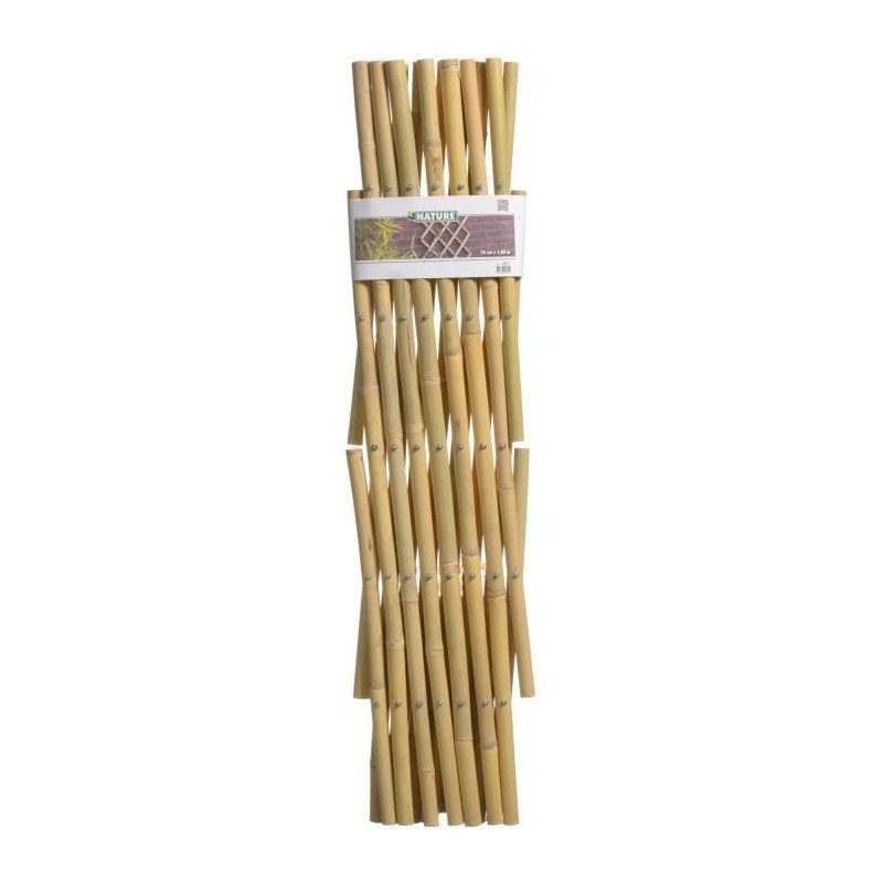 Treillis extensible - NATURE - En bambou - 70 x 180 cm Treillis extensible - NATURE - En bambou - 70 x 180 cm