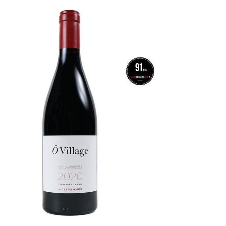 Castelmaure Ô Village 2021 Corbieres - Vin rouge de Languedoc