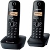 Panasonic KX-TG1612FRH | Téléphone Numérique Sans Fil, Base + 2 Com Panasonic KX-TG1612FRH | Téléphone Numérique Sans Fil, Base + 2 Com