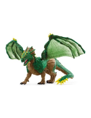 Dragon de la jungle, figurine fantastique, pour enfants des 7 ans, ELDRADOR CREATURES - 19 x 22 x 13 cm, schleich 70791 ELDRADOR