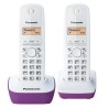 Panasonic KX-TG1612FRF | Téléphone Duo sans fil DECT sans répondeur Panasonic KX-TG1612FRF | Téléphone Duo sans fil DECT sans répondeur